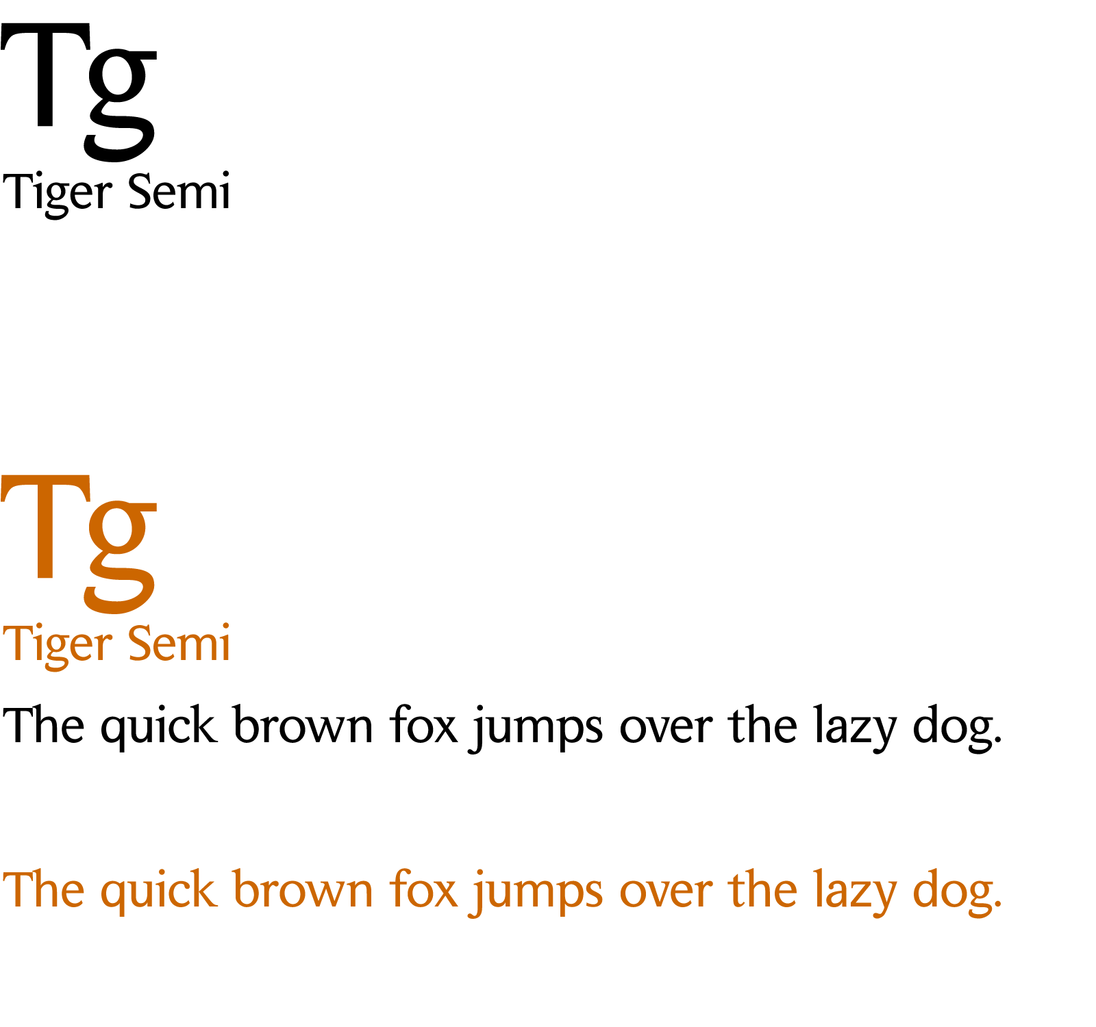Tiger Serif
